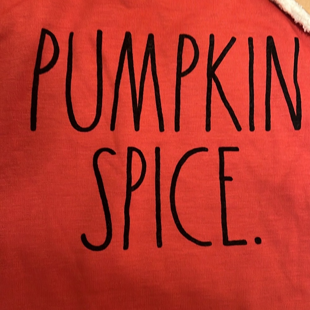 NWT PUMPKIN SPICE crew and socks by Rae Dunn